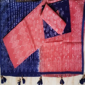 Vegetable Dye Batik Three Piece